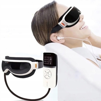 Masażer okolic oczu i skroni z MP3 Okulary masujące MAX-2404G1