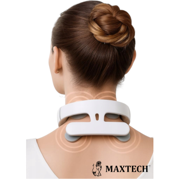 Masażer karku Elektrostymulator EMS Bezprzewodowy z grzaniem MAX-08