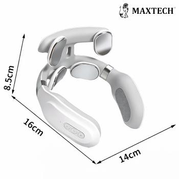 Masażer karku Elektrostymulator EMS Bezprzewodowy z grzaniem MAX-08