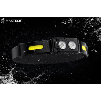 Latarka czołowa Led Czołówka opaska MAX-H03-A