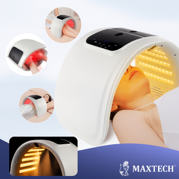 Lampa - Maska Led na twarz Terapia fotonowa 7 kolorów MGŁA MAX-008