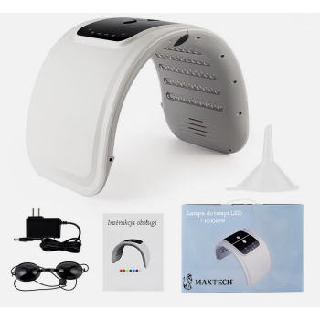 Lampa - Maska Led na twarz Terapia fotonowa 7 kolorów MGŁA MAX-008
