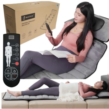 Mata masująca Materac masujący do masażu SHIATSU Wibracje Grzanie MAX-VN12