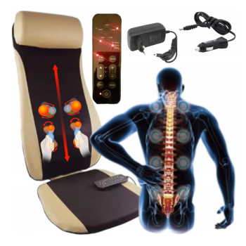 Mata masująca SHIATSU 3D MAX -8034  z funkcją oklepywania