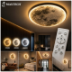 Plafon- Lampa LED Księżyc 3D + pilot 90cm