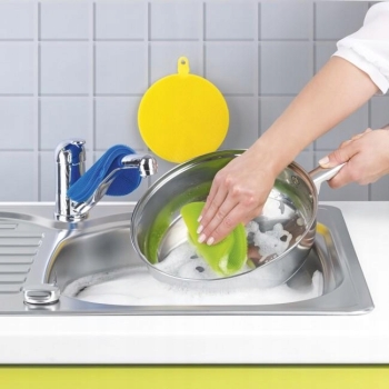 Myjka Silikonowa - Gąbka do mycia naczyń - Zmywak kuchenny - różne kolory