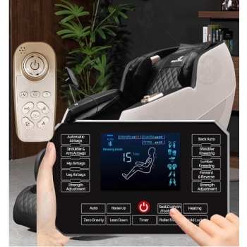 Fotel masujący Shiatsu 28 rolek masujących MAX-A14 Kolor- Czarny WYSYŁKA GRATIS !!!