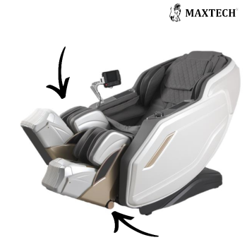 Fotel masujący AstraRelax SL 3D MAX-D7 biały