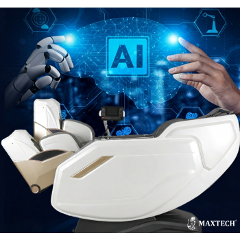 Fotel masujący AstraRelax SL 3D MAX-D7 biały